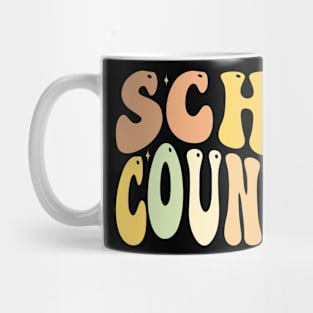 School Counselor groovey Mug